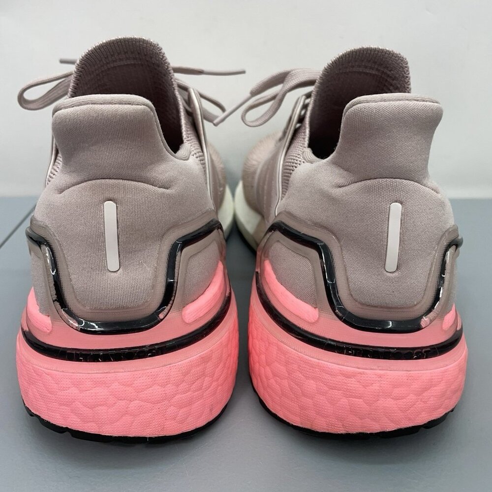 Adidas UltraBoost 20 Sneakers Shoes Running Training Athletic Mauve Pink Women 8 - Picture 7 of 13
